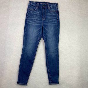 American Eagle Next Level Stretch Curvy Super Hi-Rise Jegging Size 6 SHORT